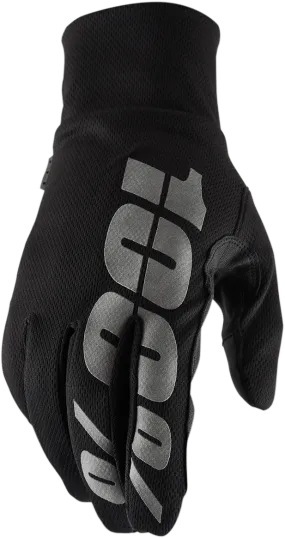 100% Hydromatic Waterproof Gloves- Black - XL 10017-00003