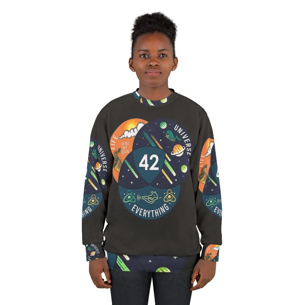 42 Answer to Life, Universe and Everything Sweatshirt