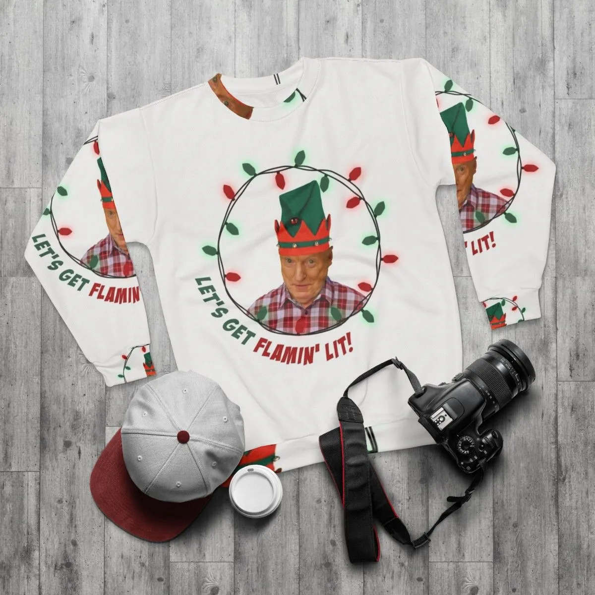 Alf Elf Sweatshirt - Ugly Christmas Sweater for Aussie Fans