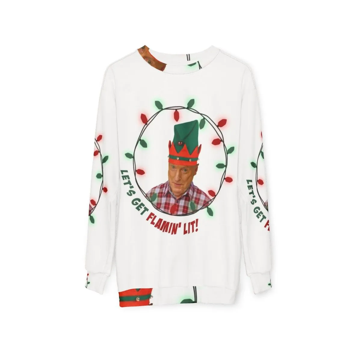 Alf Elf Sweatshirt - Ugly Christmas Sweater for Aussie Fans