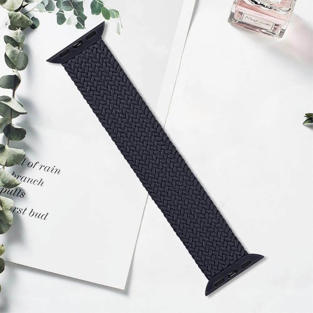 Apple Watch (45mm) elastic watch strap - Charcoal / Size: M