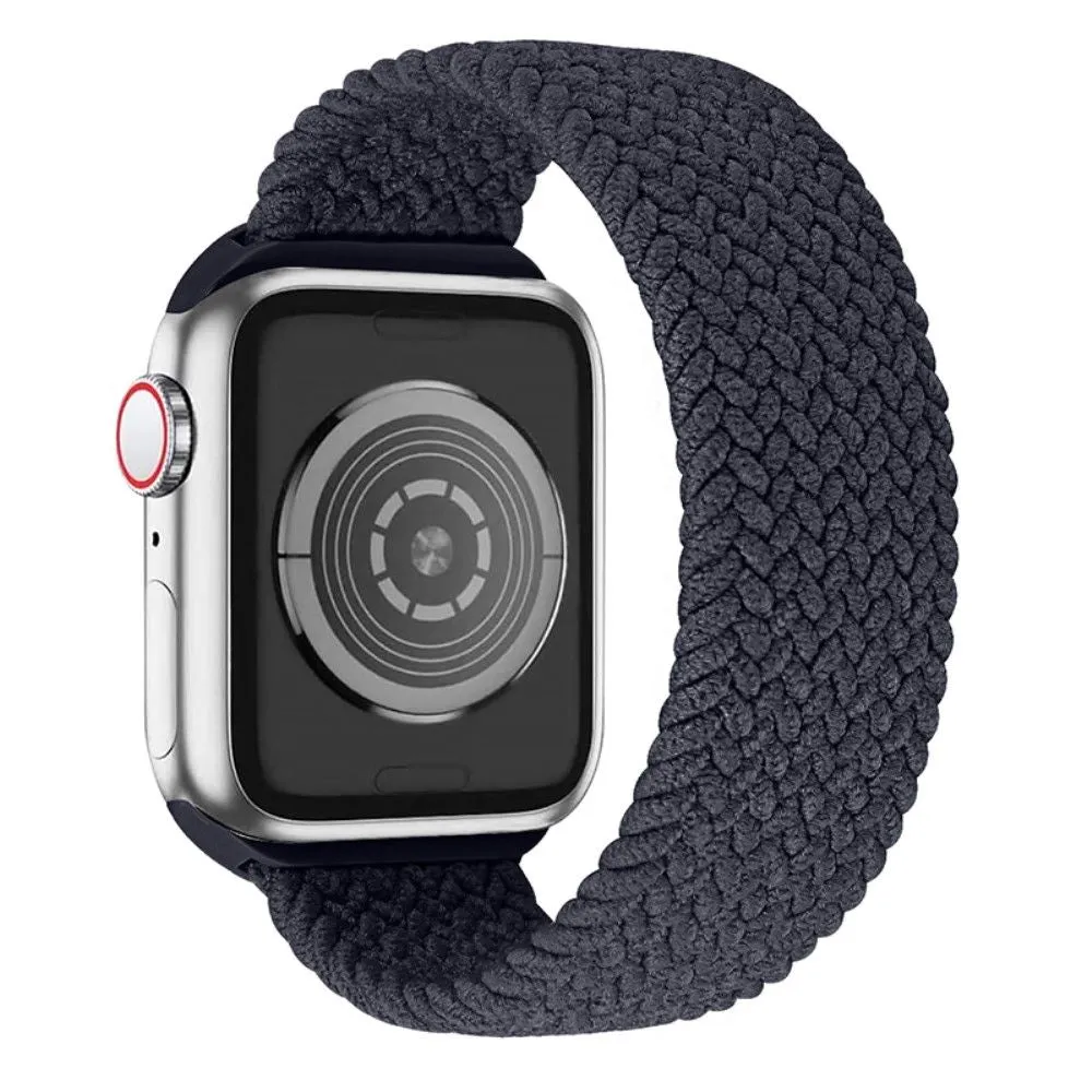 Apple Watch (45mm) elastic watch strap - Charcoal / Size: M