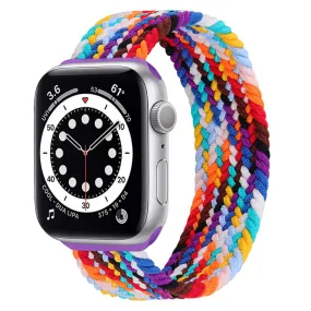 Apple Watch (45mm) elastic watch strap - Rainbow / Size: L