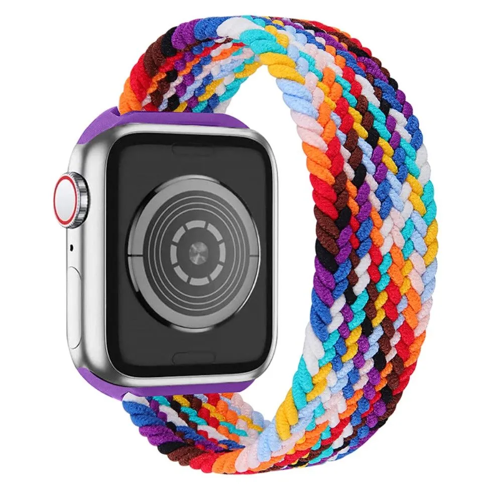 Apple Watch (45mm) elastic watch strap - Rainbow / Size: L