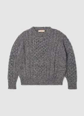 Arla Donegal Aran Crewneck in Ramor