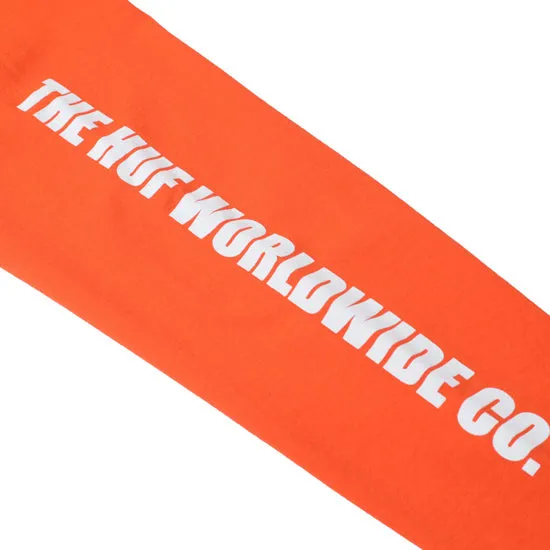ARM & HAMMER GOLD SEAL L/S TEE 	ORANGE
