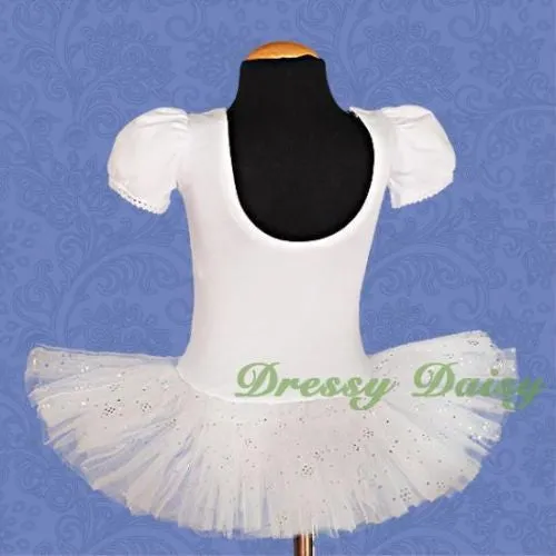 BA020 Girl Ballet Tutu Dance Costume Fairy Fancy Dress Leotard Toddler Size 2T-5