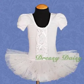 BA020 Girl Ballet Tutu Dance Costume Fairy Fancy Dress Leotard Toddler Size 2T-5