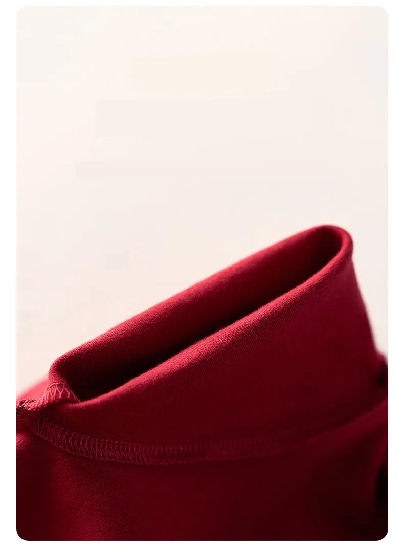 Baby Spring Festival Red Long-sleeve Bodysuit
