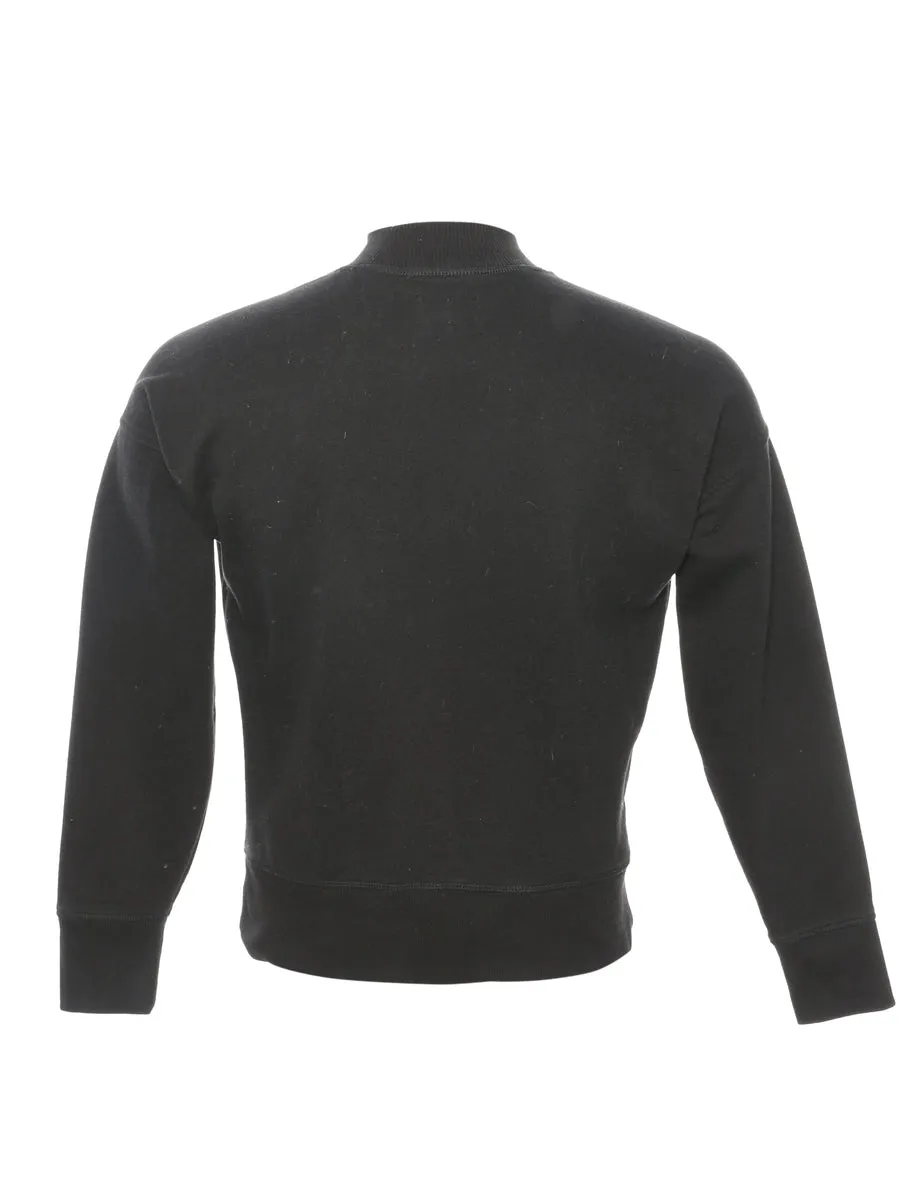 Black Calvin Klein Printed Sweatshirt - XS