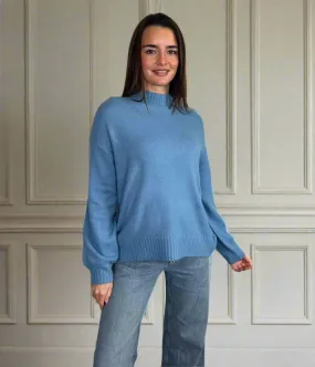 Blue Heidi Relaxed Jumper