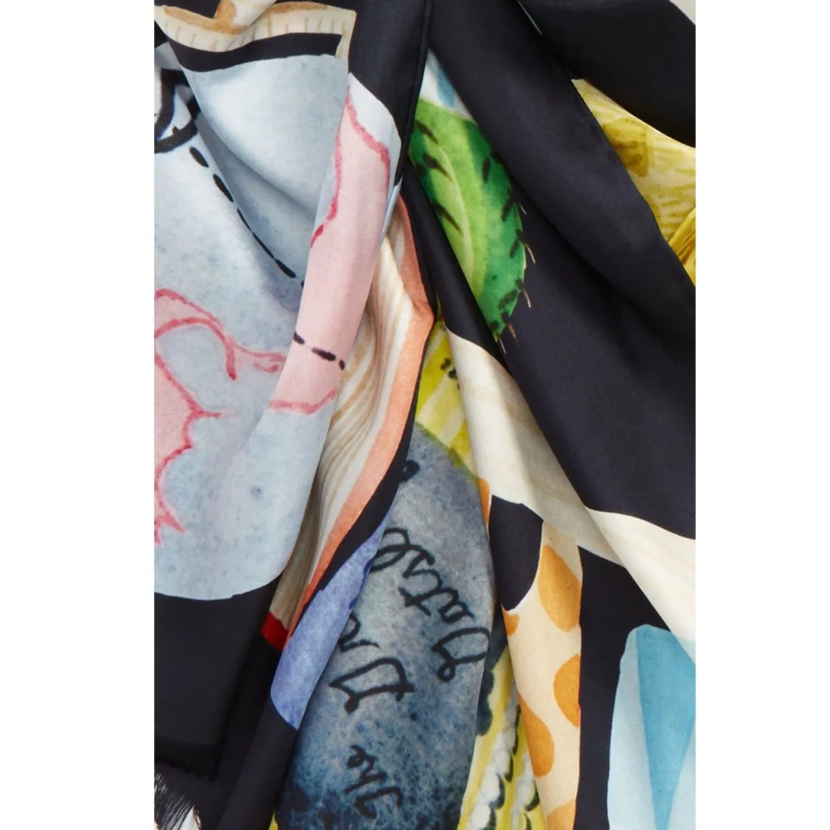 Bookshelf Oblong Scarf