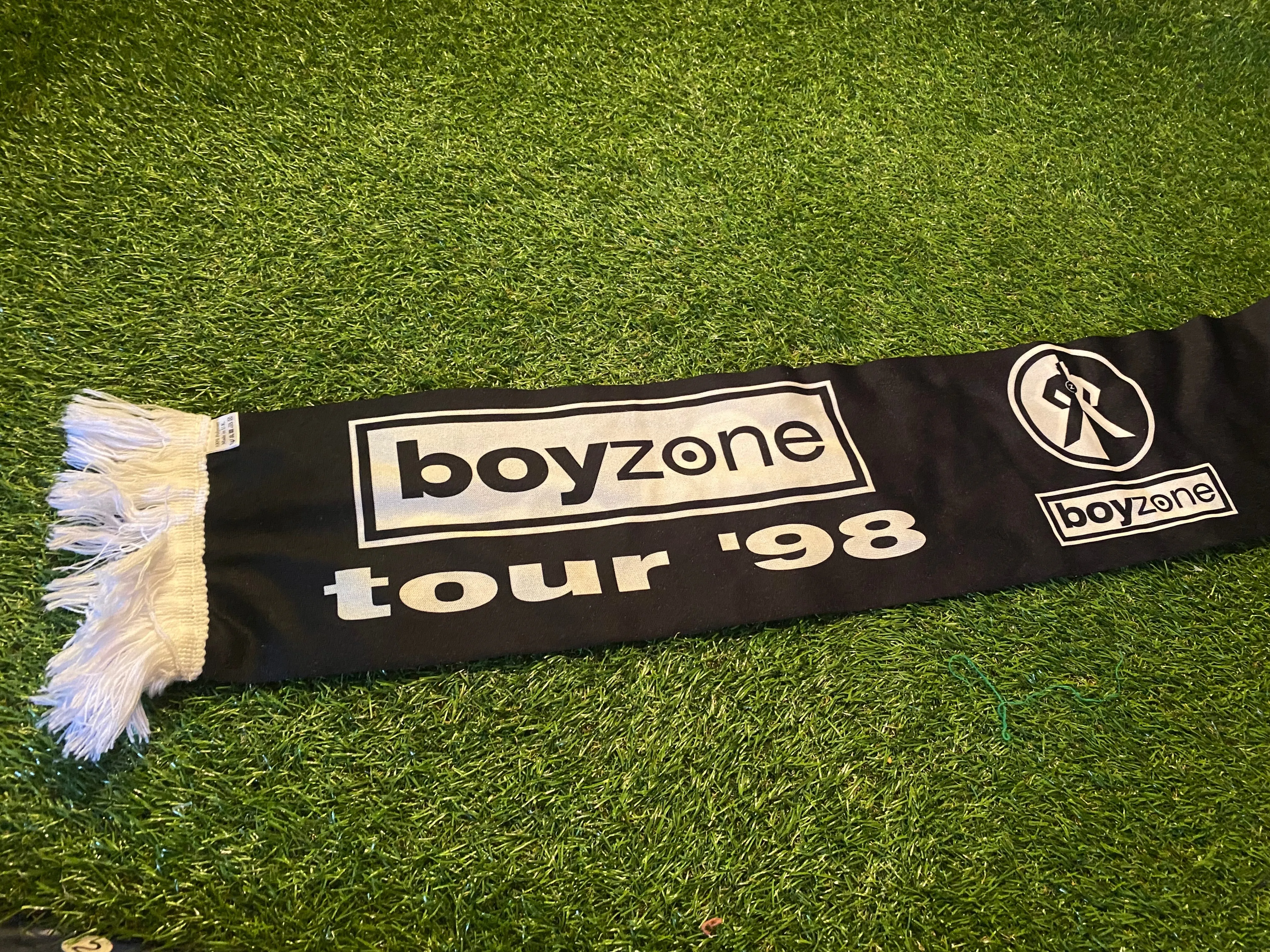 Boyzone Ireland Eire Irish Pop Music Rare Vintage 1998 Tour Scarf