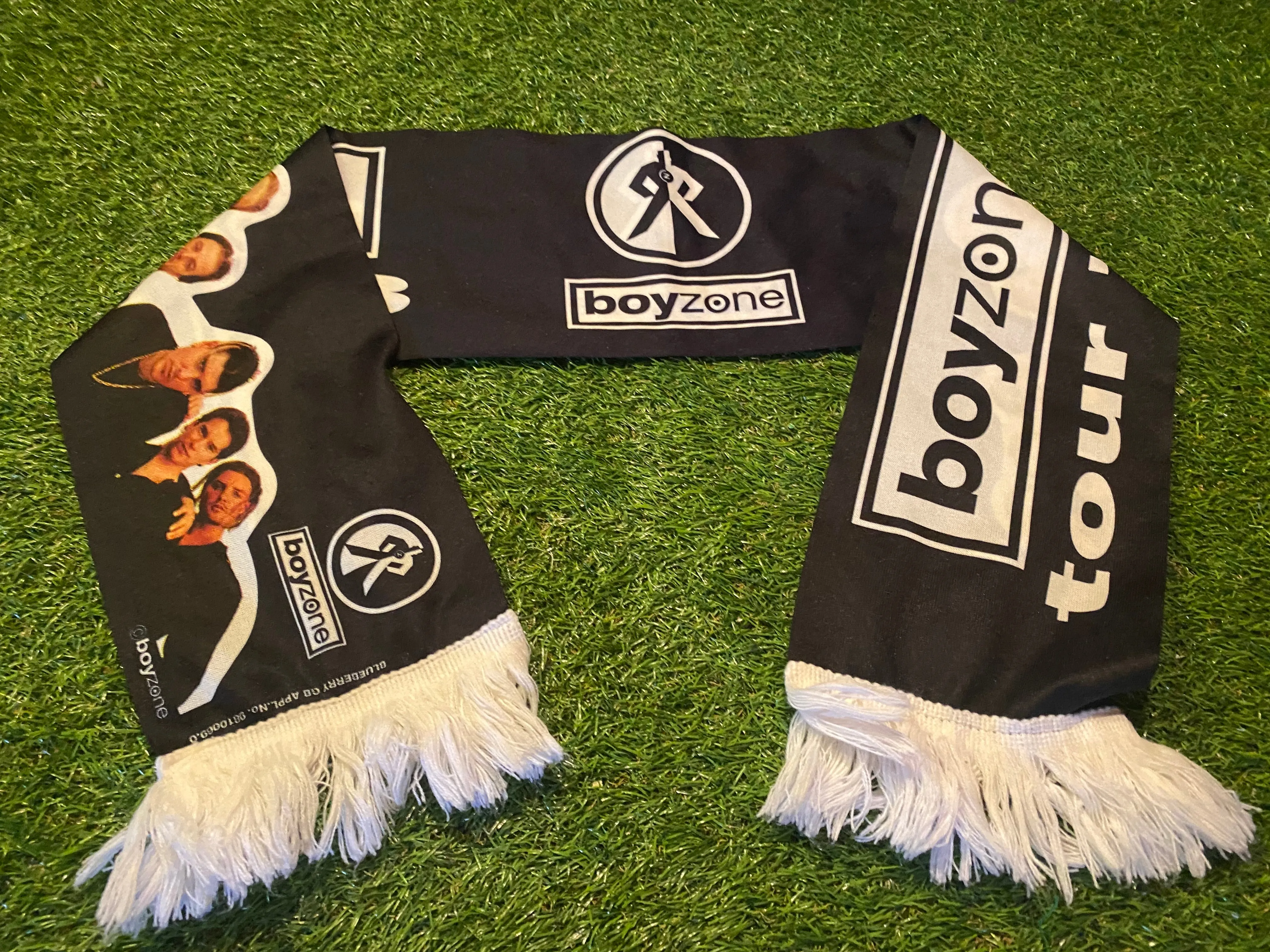 Boyzone Ireland Eire Irish Pop Music Rare Vintage 1998 Tour Scarf