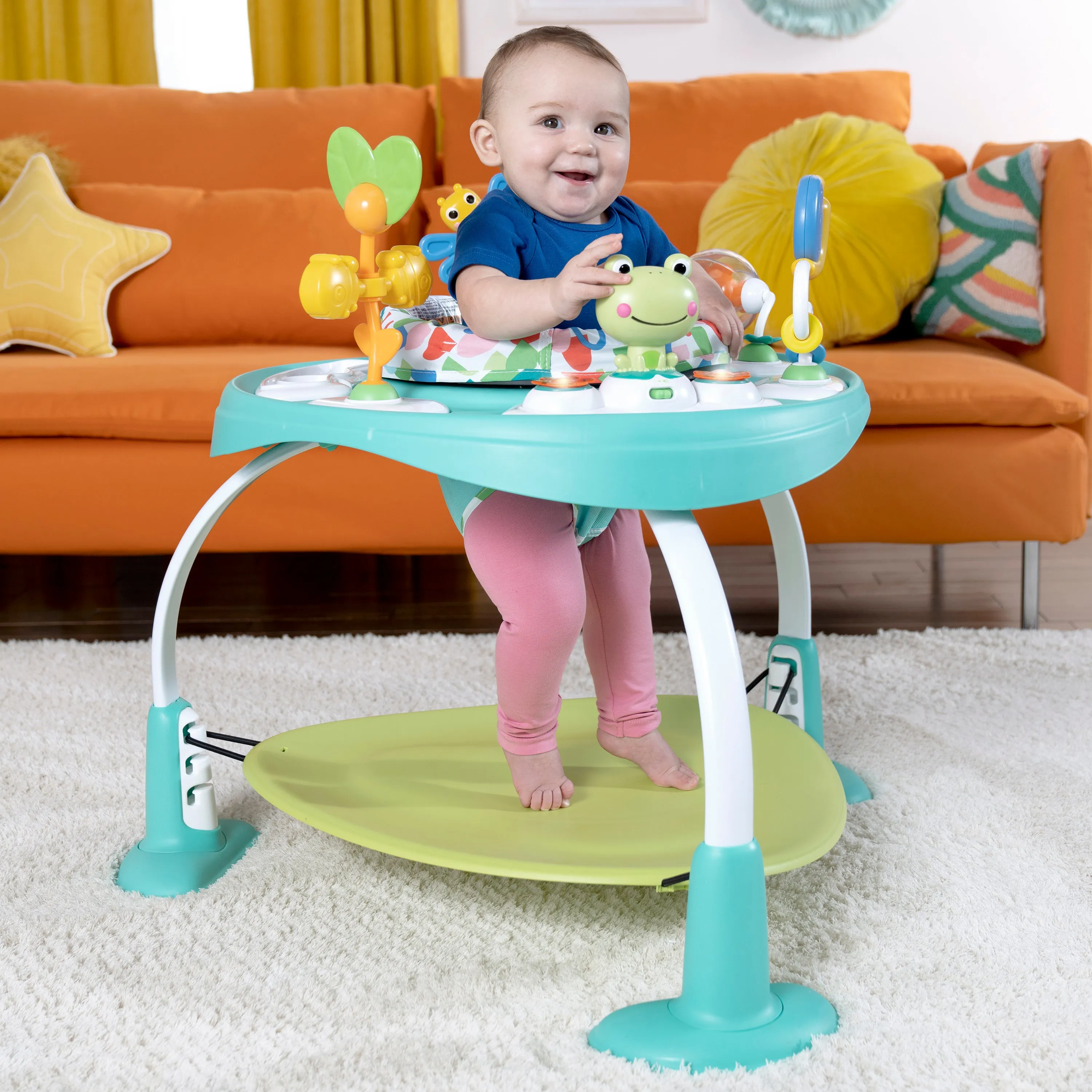 Bright Starts  Bounce Bounce Baby Activity Jumper-Playful Pond