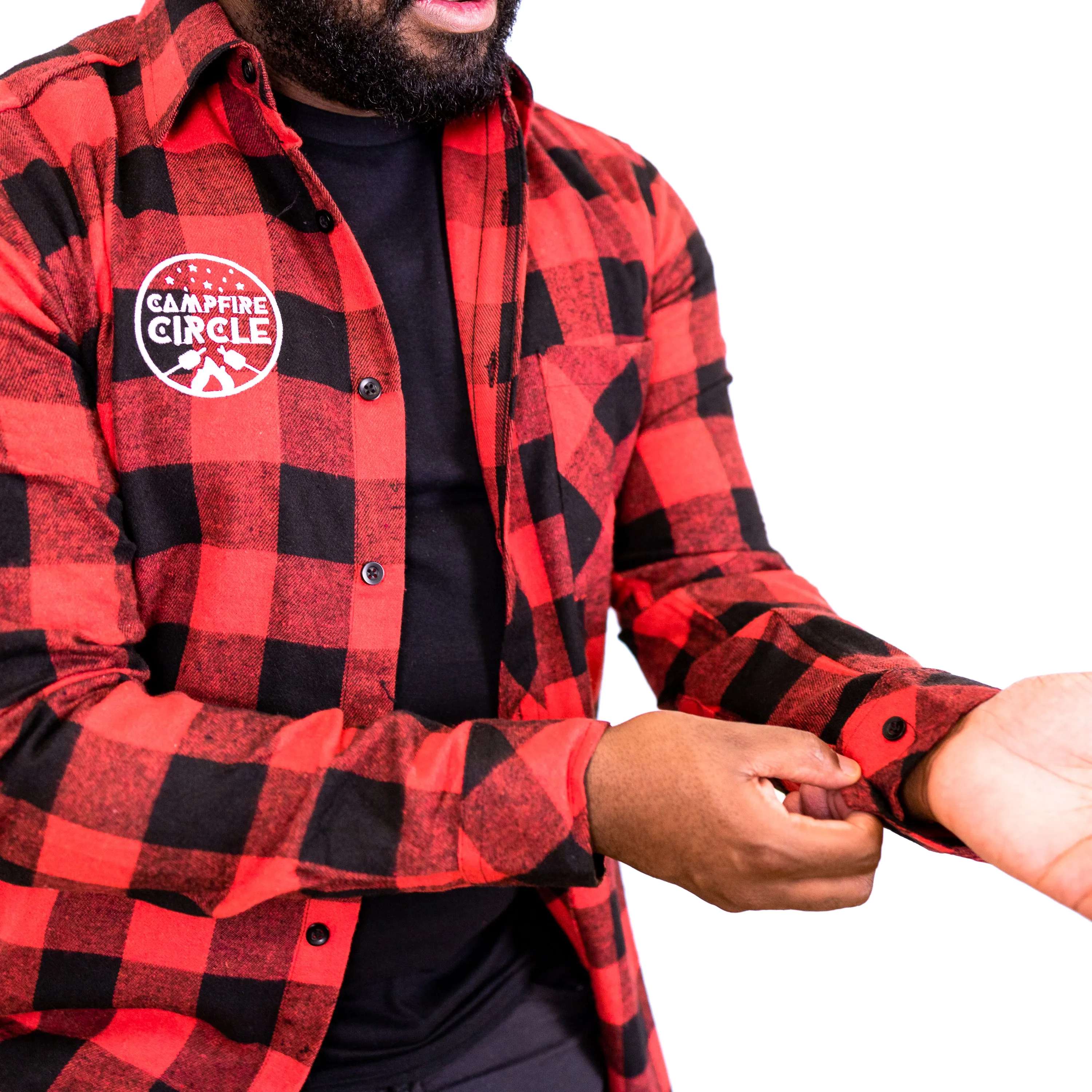 Campfire Circle Buffalo Plaid