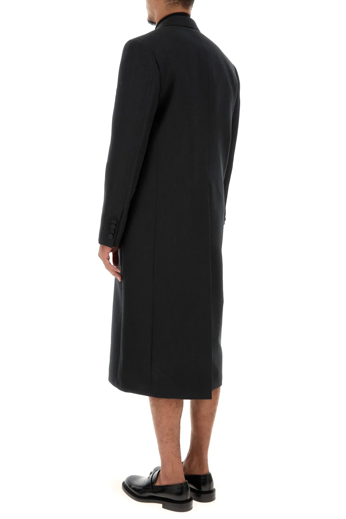 Charcoal wool coat