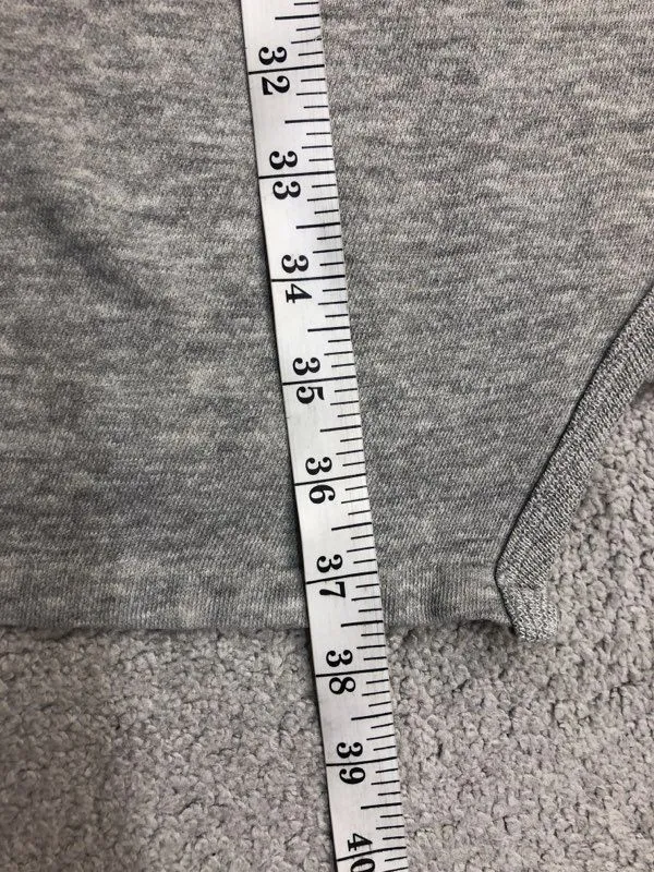 Coca Cola Sweater Dress Womens Gray Large Pullover Sweatshirt V Neck Cotton