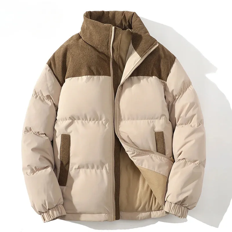 Corduroy Puffer Jacket