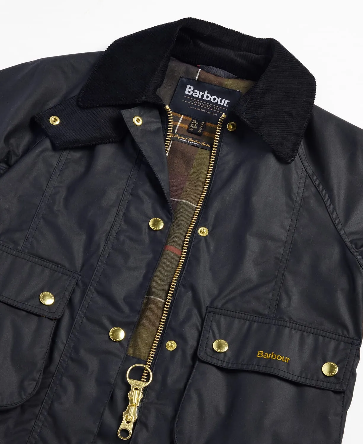 Cotton wax jacket