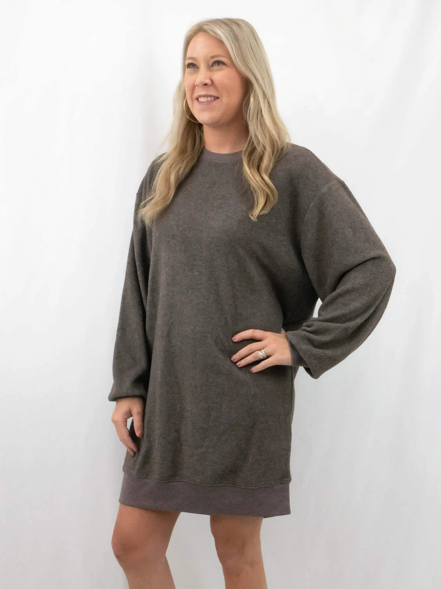 Cozy Pullover Casual Dress