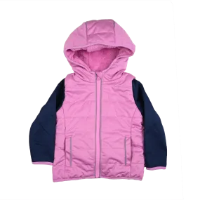 Crane Pink Puffer Waterproof Jacket