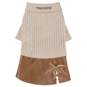 Designer dog sweater and dress combo