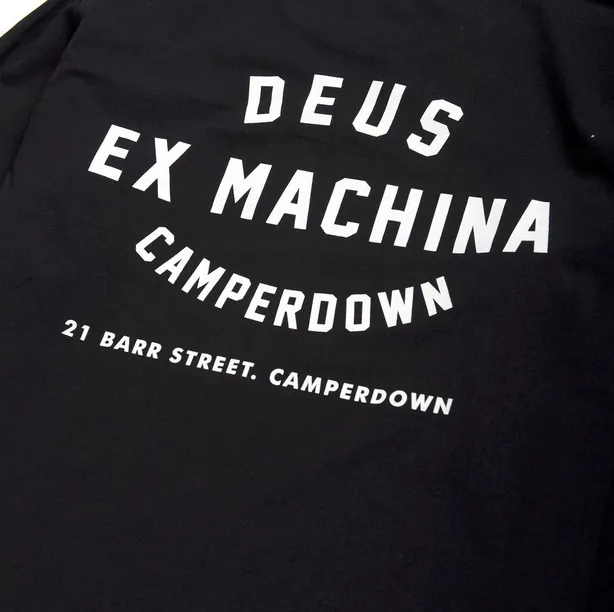 Deus Ex Machina Camperdown Long Sleeve Tee DMA61831A Black
