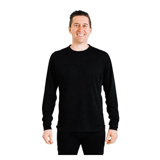DOUBLE LAYER CREW TOP - MEN'S