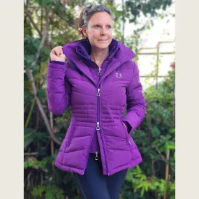 DQD Purple Duck Down Riding Jacket
