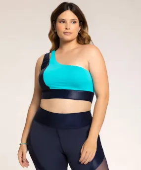 Glow Longline Bra RioHug™ Dark Blue