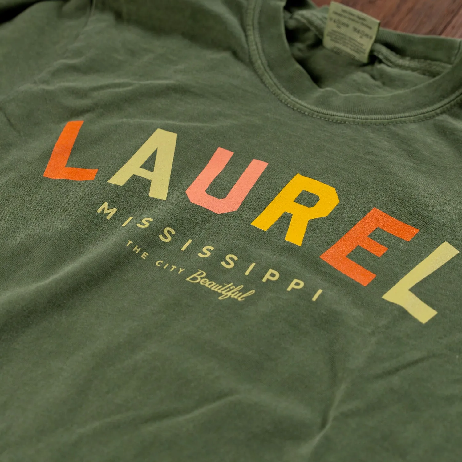 Green Laurel Colors Long Sleeve T-Shirt