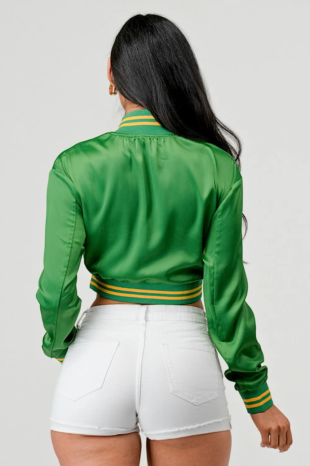 High Maintenance Varsity Bomber Jacket