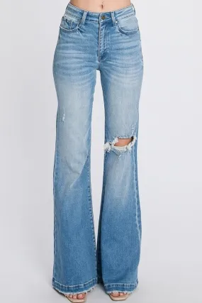 High Rise 70’s Super Flare Jeans