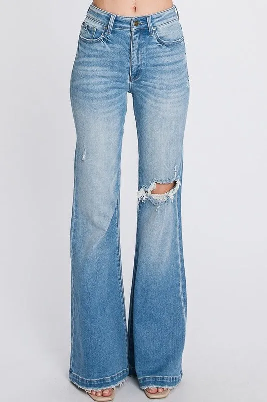 High Rise 70’s Super Flare Jeans