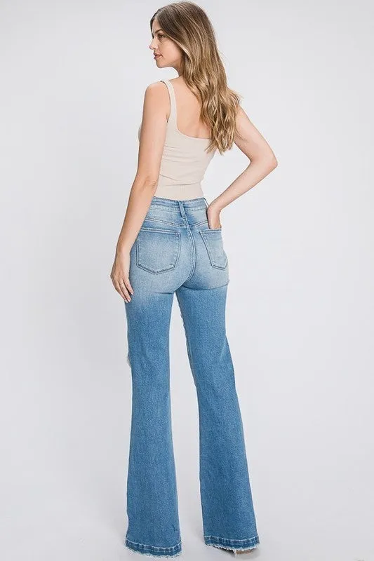 High Rise 70’s Super Flare Jeans