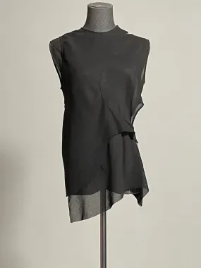Irregular Hollowed-out Top