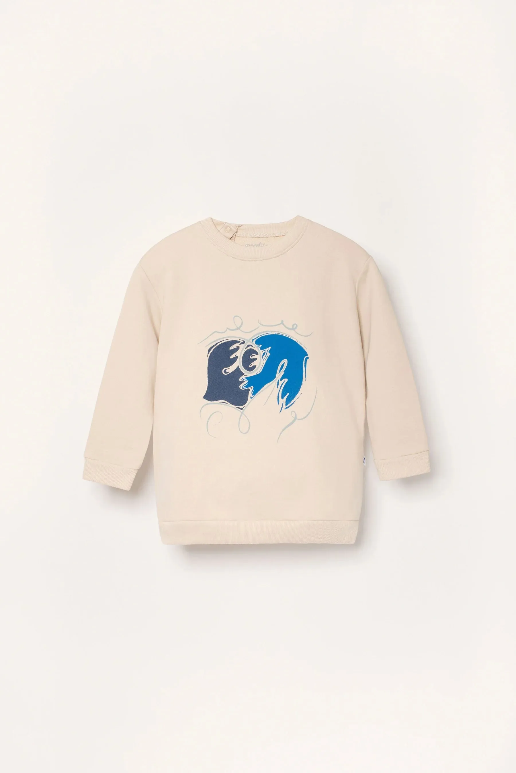Kids' Blue Doves  Sweatshirt White