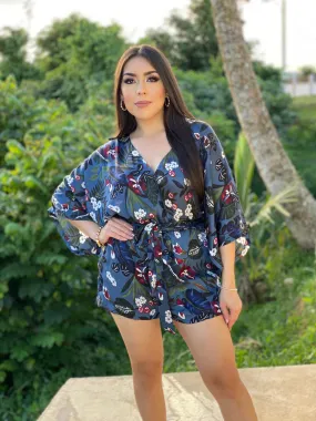 Kimono Sleeve Romper