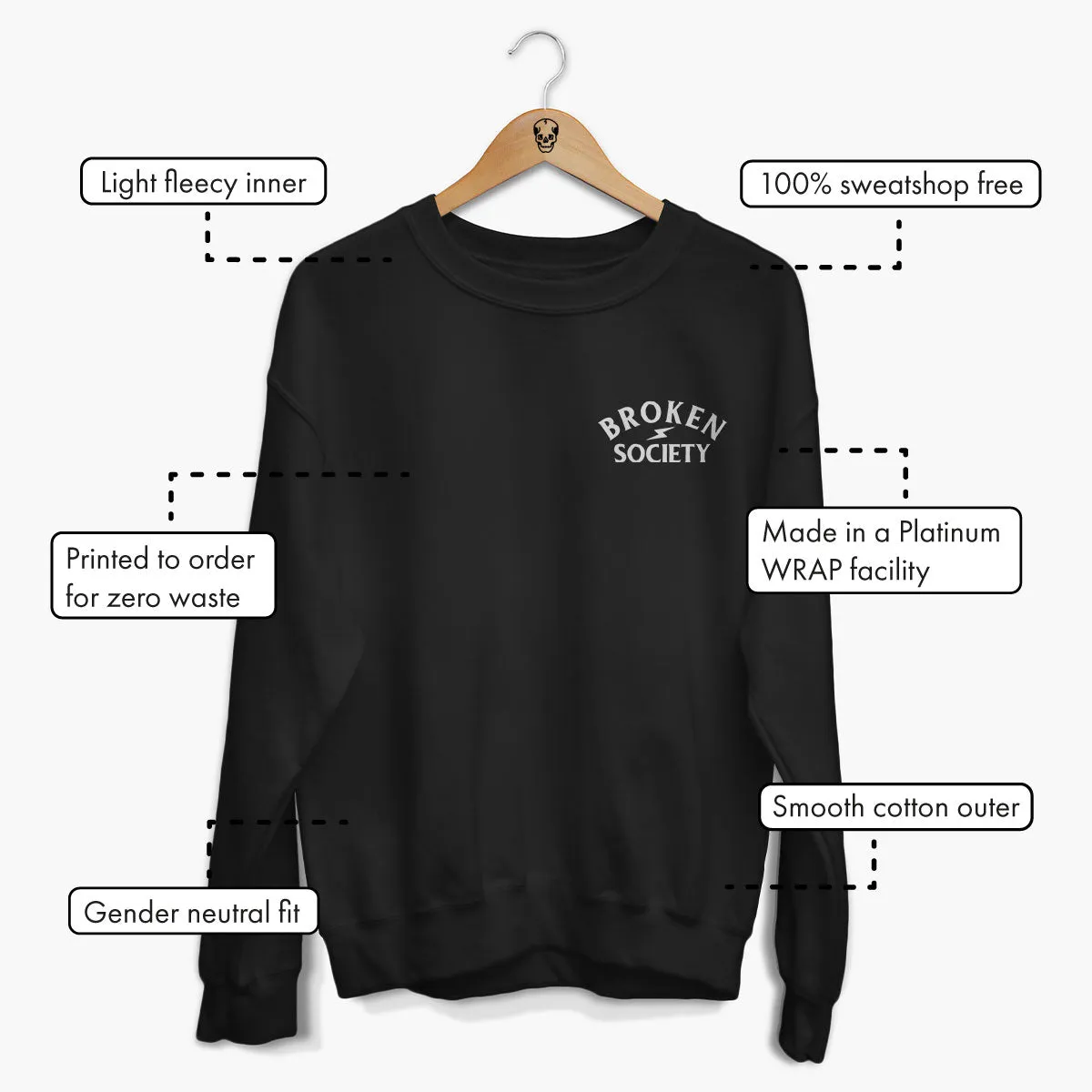 King of Spades Sweatshirt (Unisex)