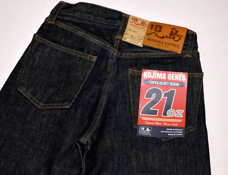 KOJIMA GENES "RNB-1221R" 21oz Zipper Fly Straight