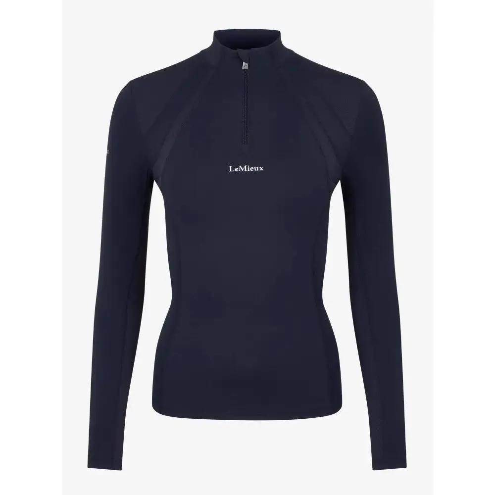 Lemieux Mia Mesh Long Sleeve Base Layer Navy
