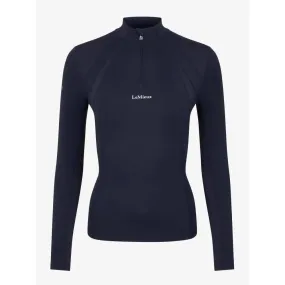 Lemieux Mia Mesh Long Sleeve Base Layer Navy