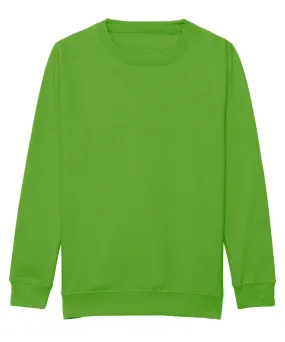 Lime Green - Kids AWDis sweatshirt