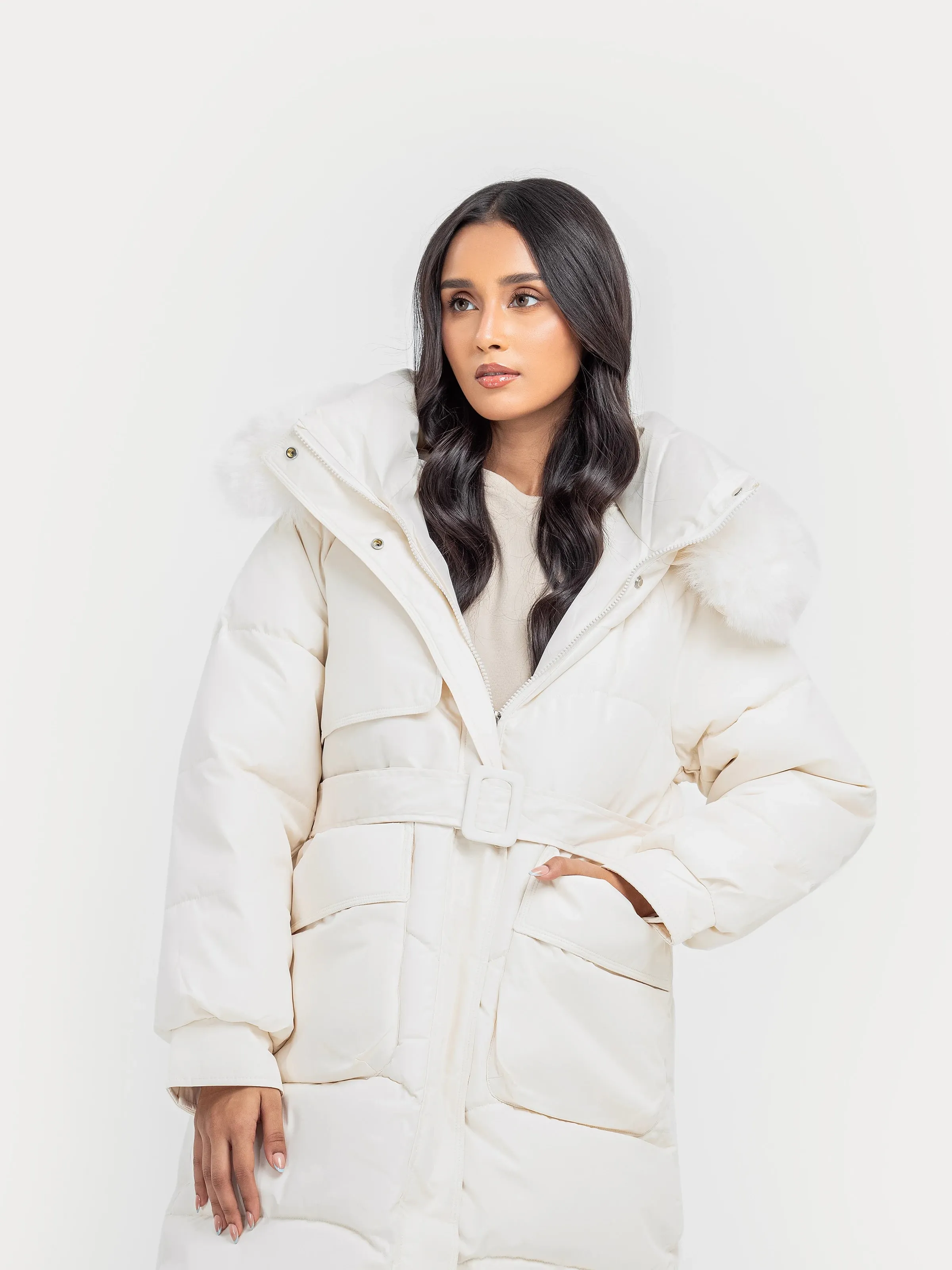 Long Fur Jacket - FWTJP24-009