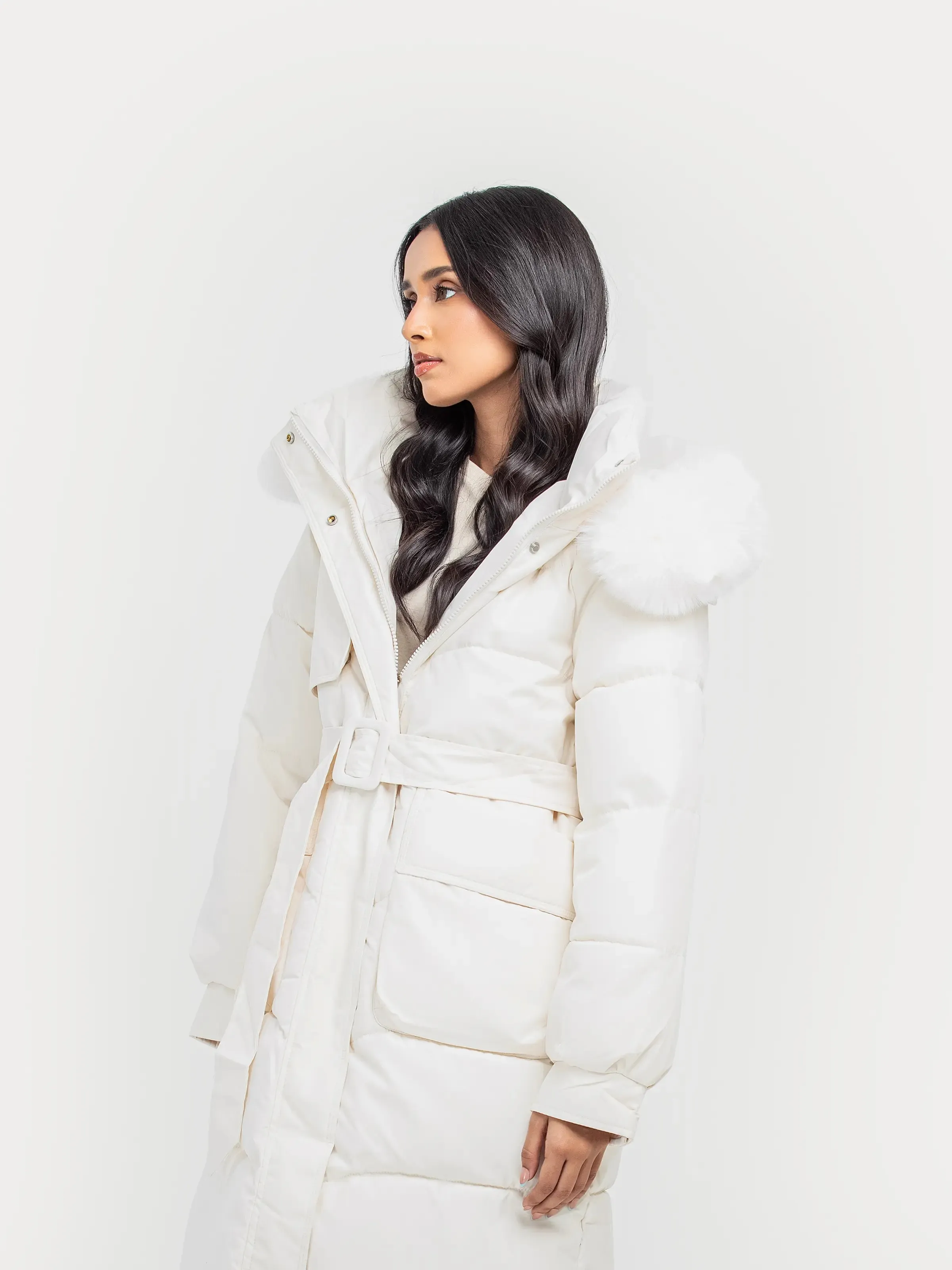 Long Fur Jacket - FWTJP24-009