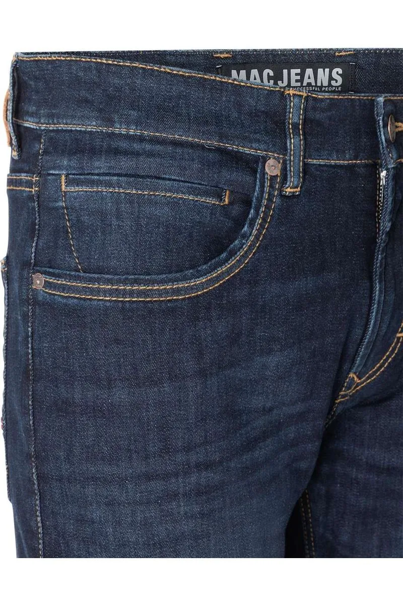 Mac Jeans-Men's Arne Pipe 0517-00-1973L| H781 Dark Blue Authentic Used 3D Baffies | Special Order Style