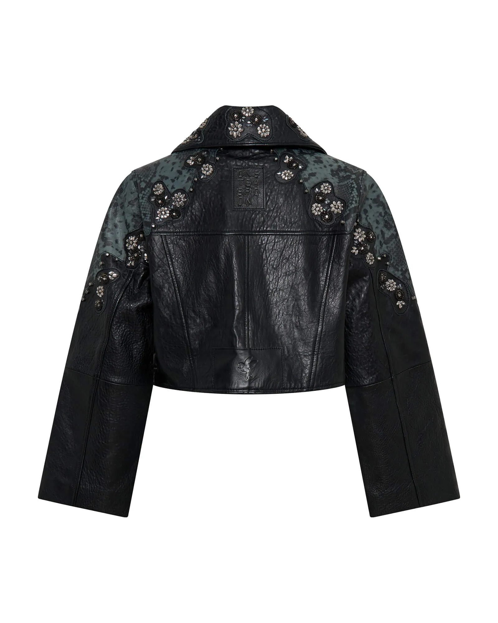 Matador Leather Cropped Jacket - Black