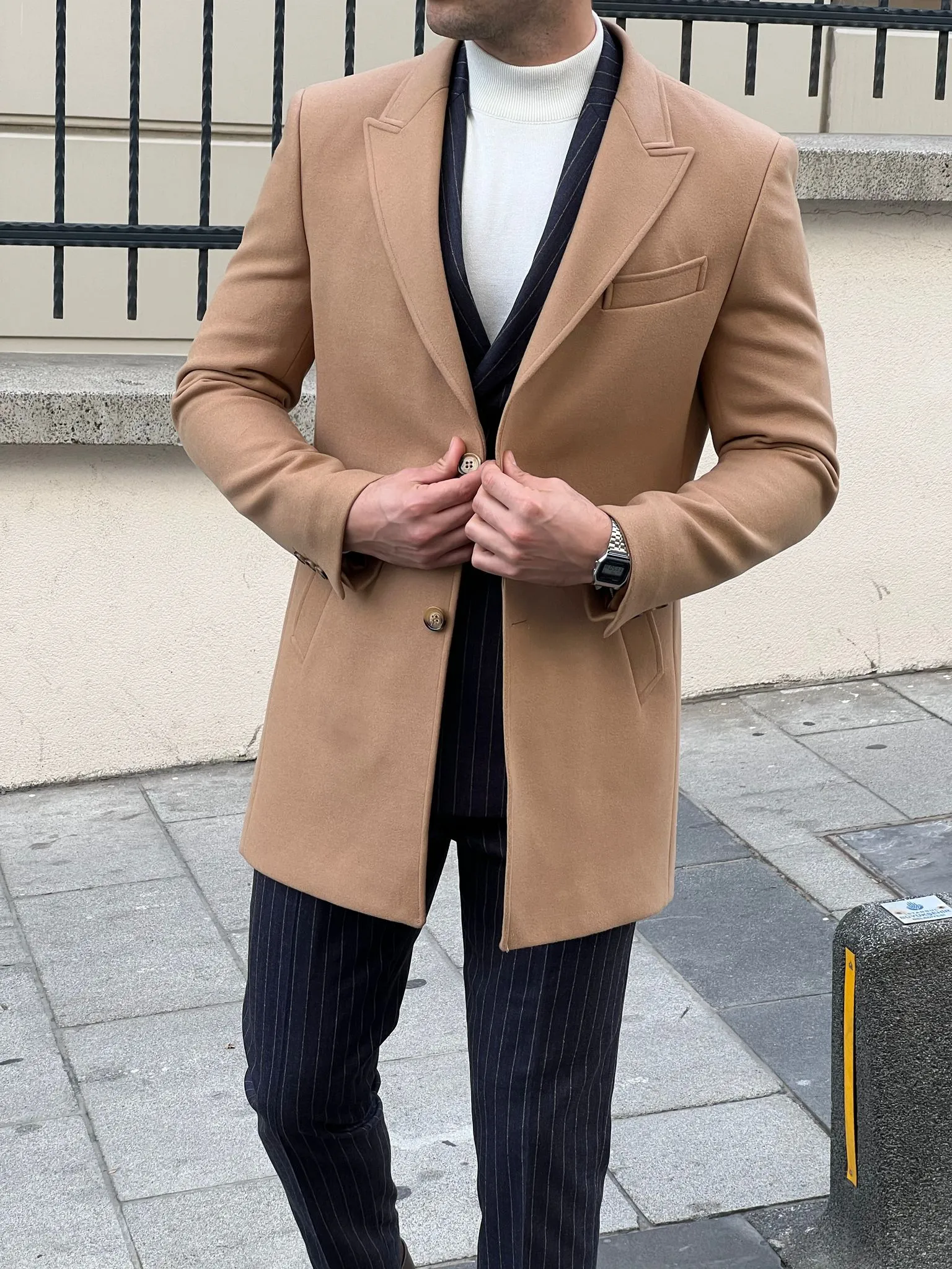 Maxwell Camel Wool Coat