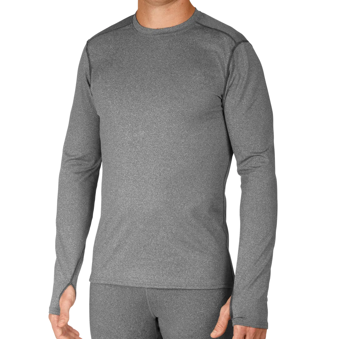 Men's Micro-Elite Chamois Crewneck - Granite